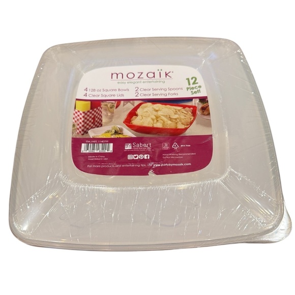 Mozaik Other - Mozaik Elegant Entertaining 12 Piece Set